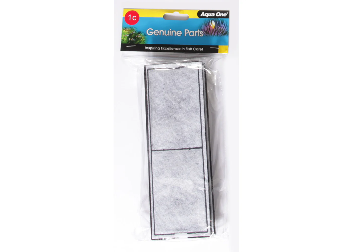 Aqua One Carbon Cartridge 1C for AquaStart 500, LifeStyle 21/29 and AquaStyle 126/380 2pk