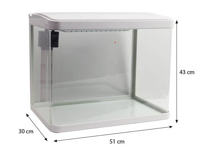 Aqua One LifeStyle 52 Complete Glass Aquarium 51cm 52L Gloss Black - Image 2