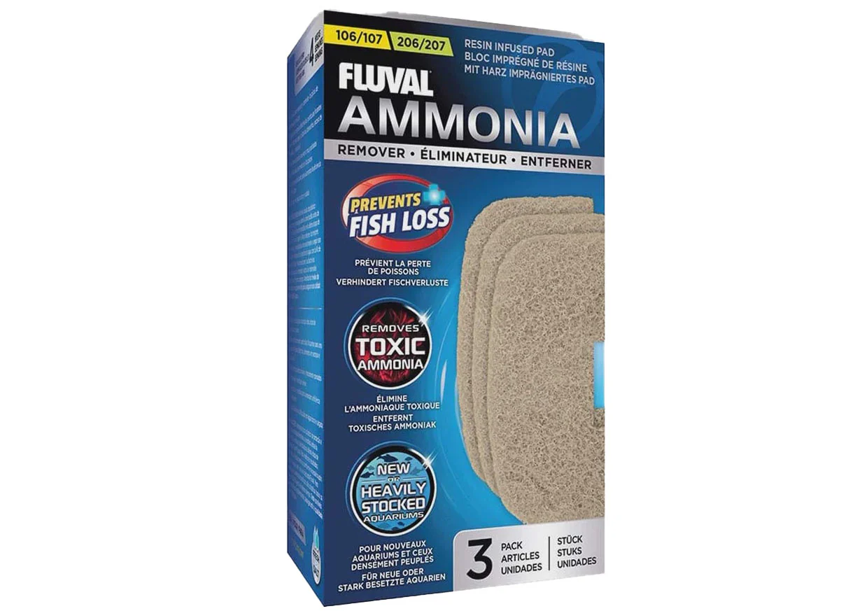Fluval Ammonia Pads 107/207