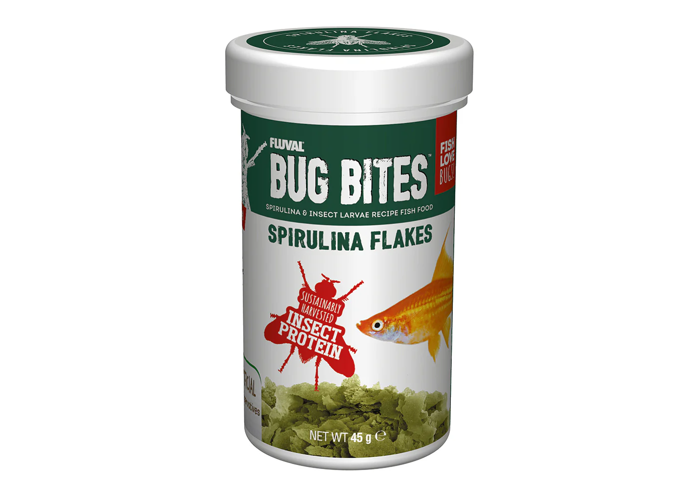 Fluval Bug Bites Spirulina Flakes - Image 2