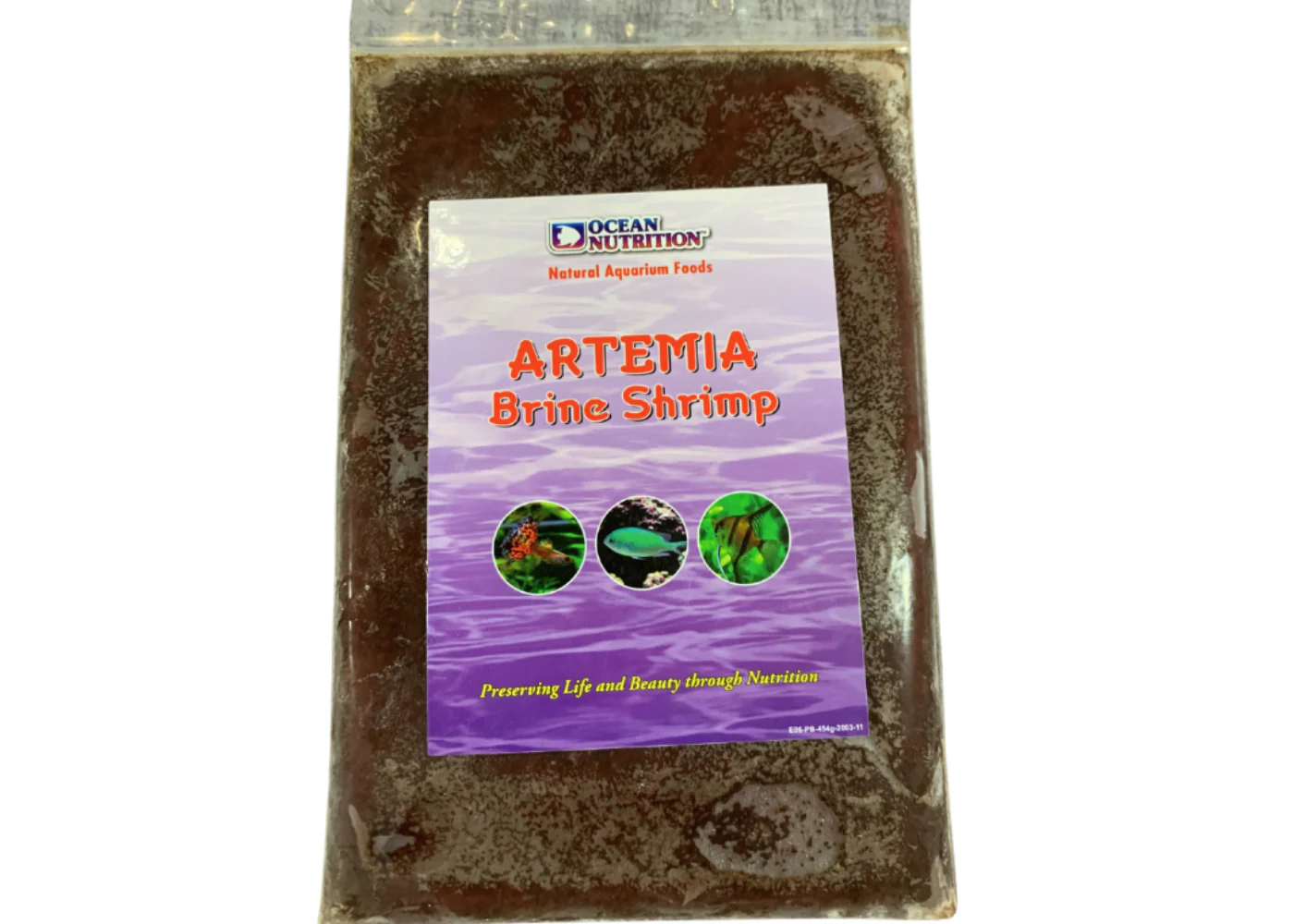 Ocean Nutrition Frozen Artemia Brine Shrimp Flat