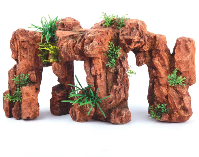Kazoo - Red Stonehenge With Plant - Image 2