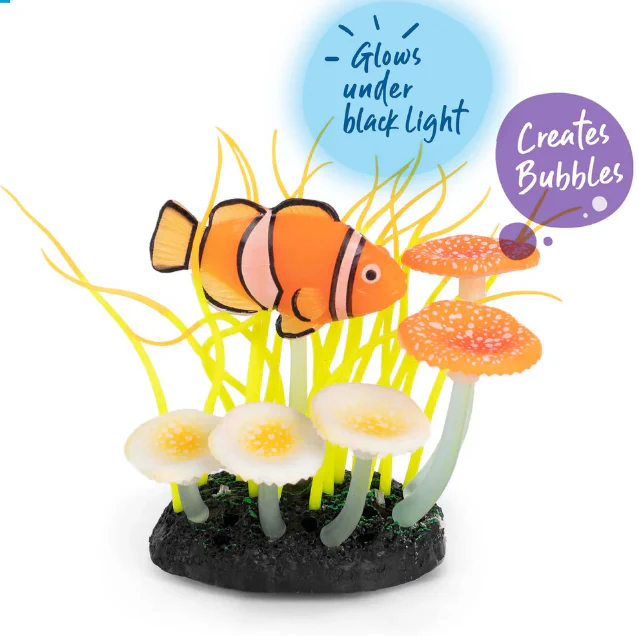 Kazoo - Silicone Plant Coral Garden with Clown Fish & Air - Image 2
