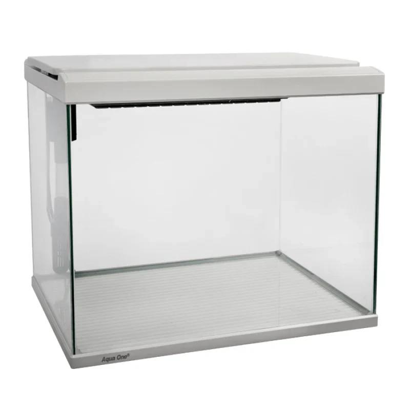 LifeStyle Classic 40 Complete Glass Aquarium 45cm 40L Satin Grey