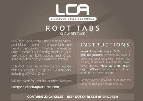 Liverpool Creek Aquarium - Root Tabs (Slow Release) - Image 2
