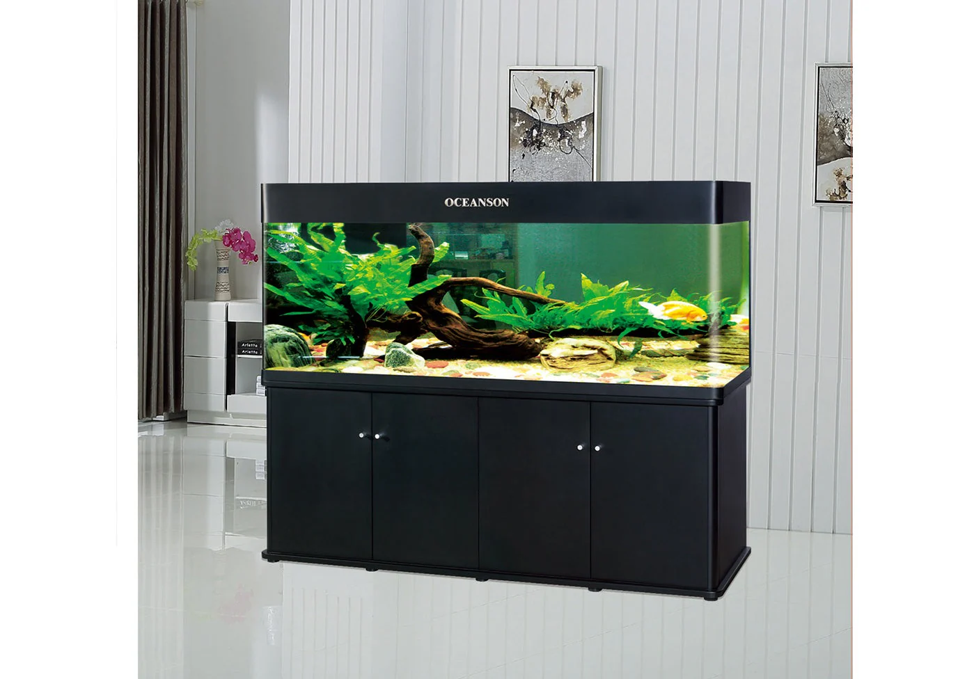 Oceanson R200 - 200cm x 60cm x 85cm / 75cm Aquarium, Cabinet and Sump - Image 2