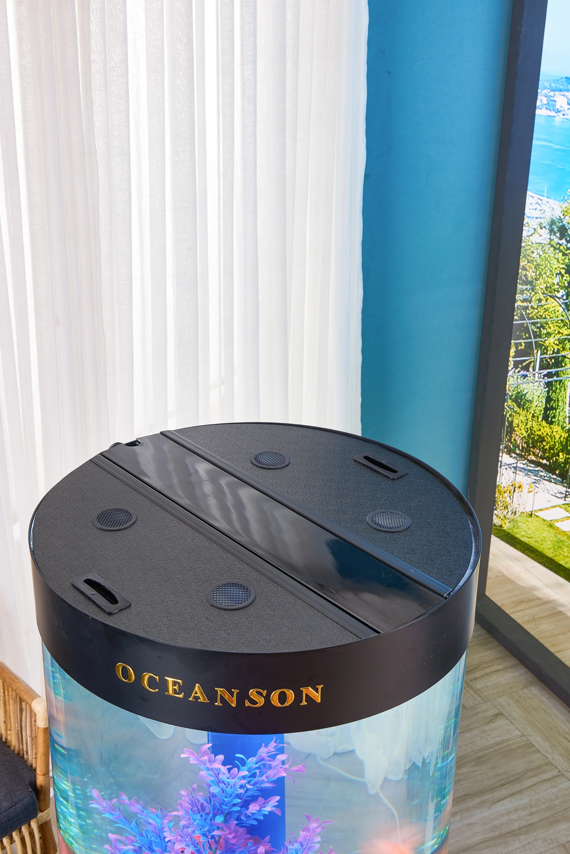 Oceanson V5-O80 80cm (D) Aquarium Round Tank with Stand and Sump - Image 4