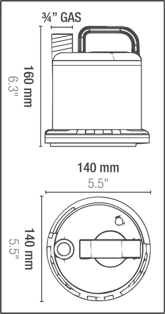 Sicce Ultra Zero Drainage Pump - Image 2
